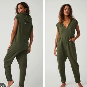 FP MOVEMENT by FREE PEOPLE NOTHING BUT SWEATS ONE-PIECE JUMPSUIT